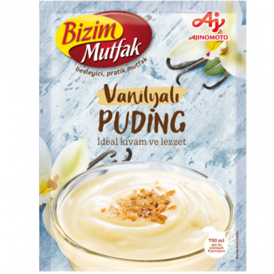 Bizim Mutfak Vanilyalı Puding 120 G