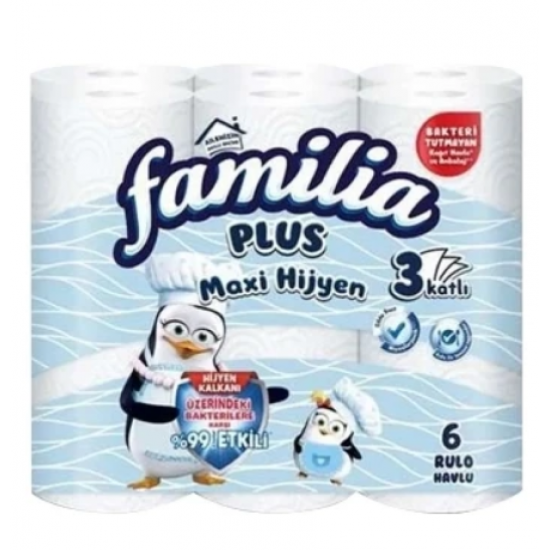 Familia Kağıt Havlu 6'lı 3 Katlı