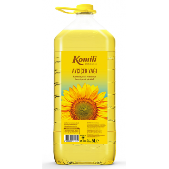 Komili Ayçiçek Yağı 5 L