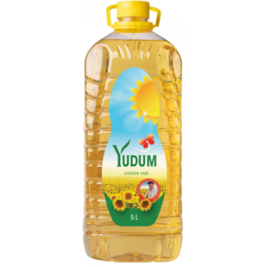 Yudum Ayçiçek Yağı 5 L