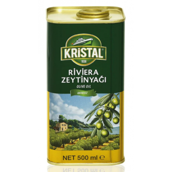 Kristal Riviera Zeytinyağı Teneke 500 ml