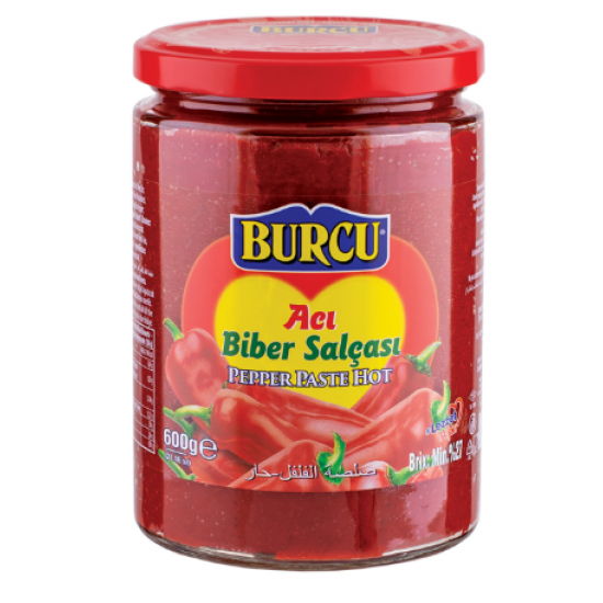 Burcu Acı Biber Salçası 600 G