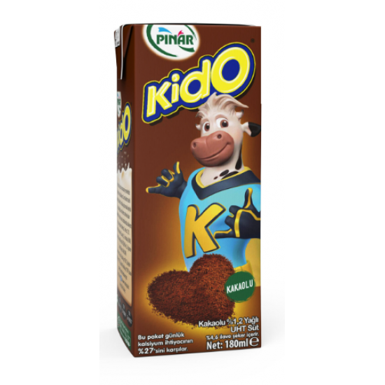 Pınar Kido Kakaolu Süt 180 ML