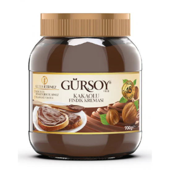 Gürsoy Kakaolu Fındık Kreması 700 G
