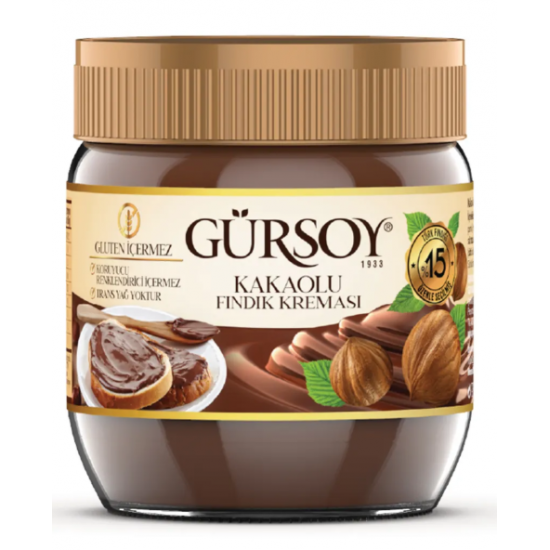 Gürsoy Kakaolu Fındık Kreması 400 G