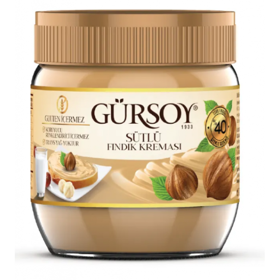 Gürsoy Sütlü Fındık Kreması 400 G